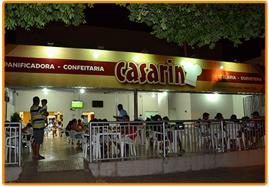 Casarin Pizzaria, Choperia, Restaurante, Sorveteria, Pastelaria e Salo de Eventos - 